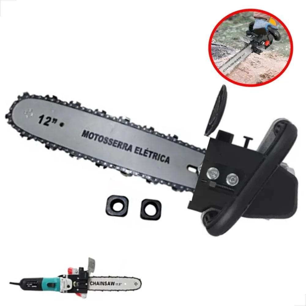 2X Motosserra Adaptador P Esmerilhadeira / Lixadeira Univers