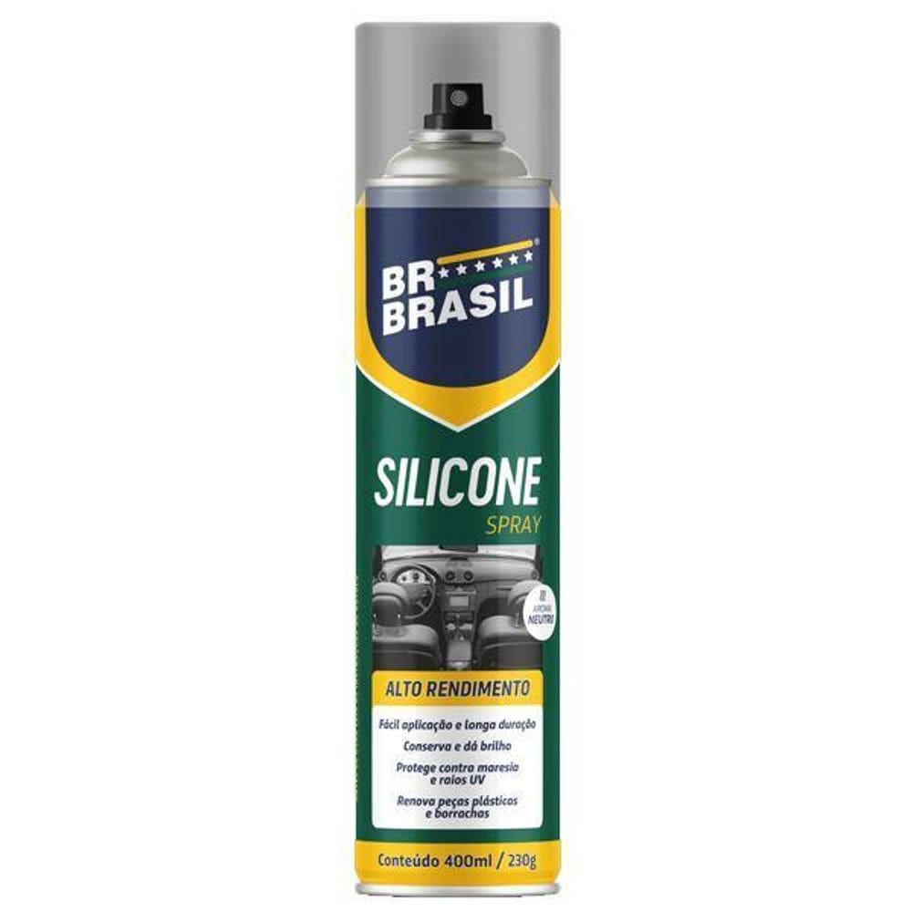 Silicone Spray Carro Novo 400Ml 230G Br Brasil