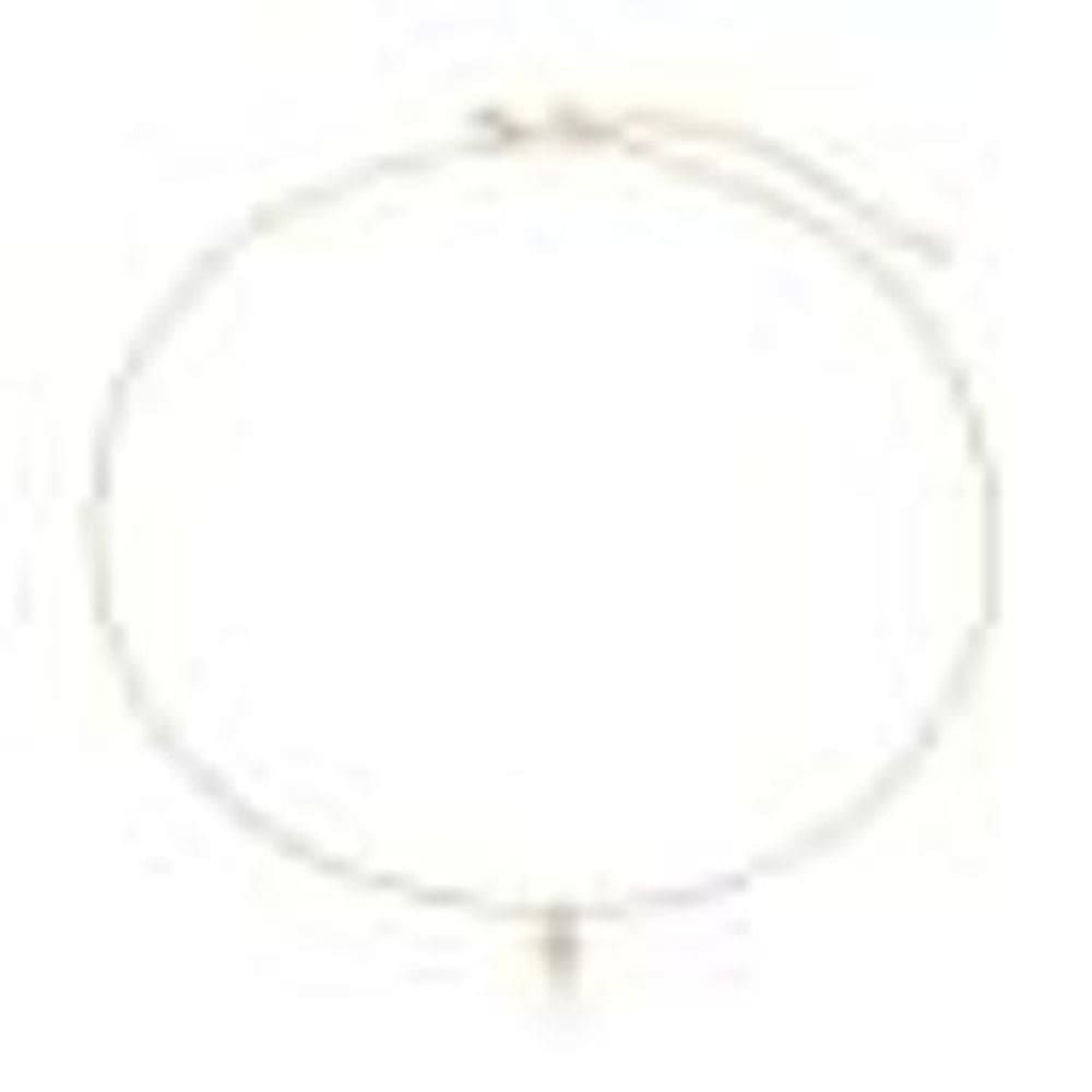 Choker Ponto De Luz Banhado A Ouro 18K