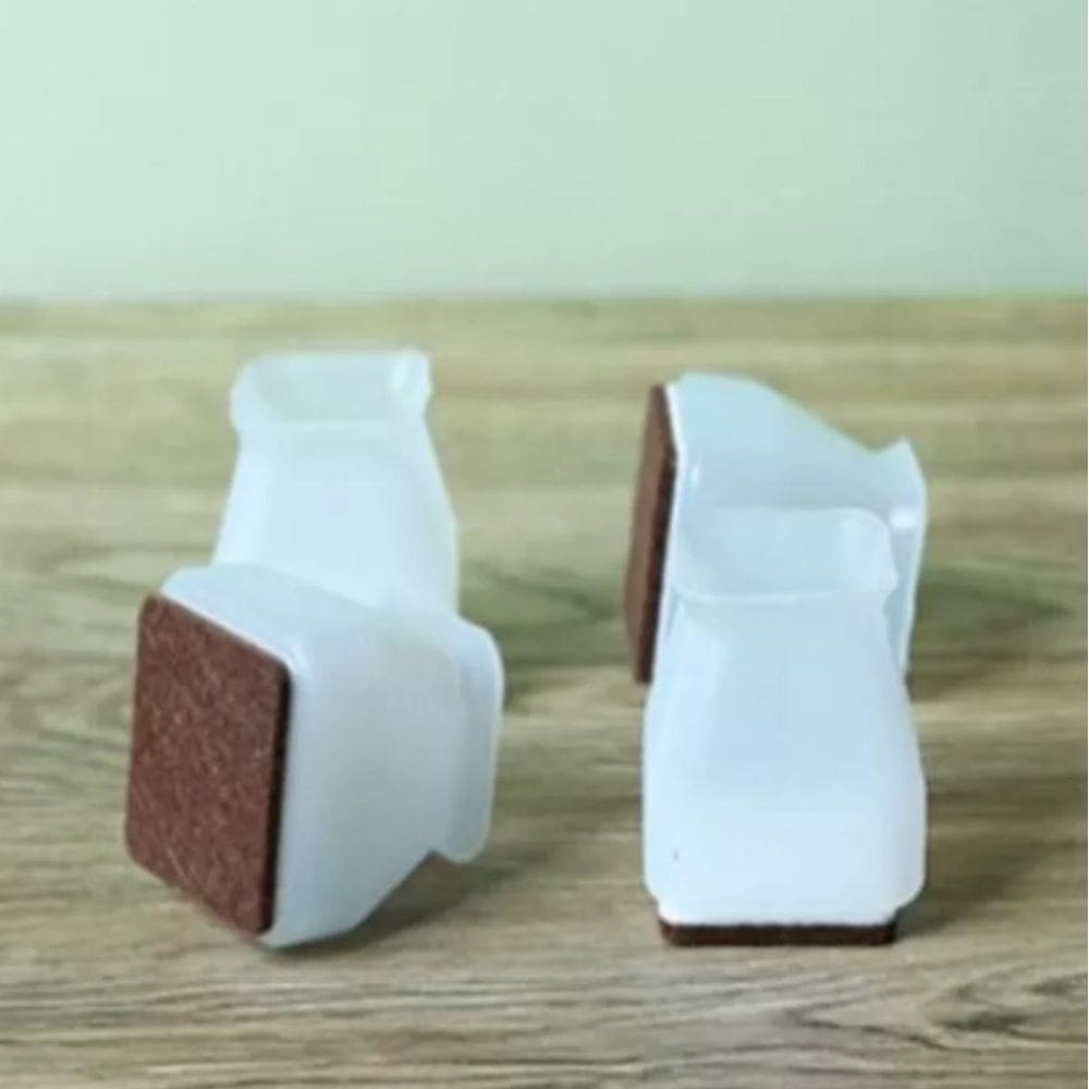 16 Proteção De Slicone Feltro Pé Cadeira 20Mm A 28Mm