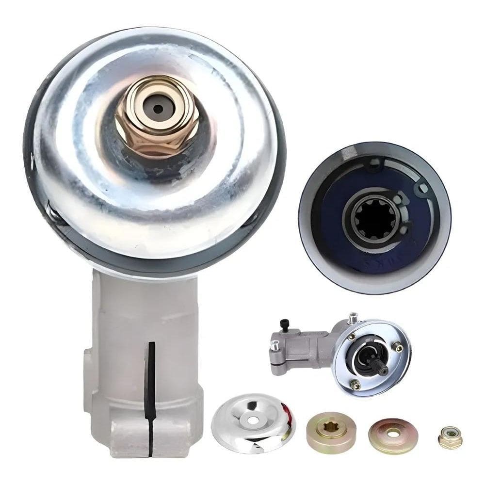 2X Transmissão Ponteira Para Roçadeira 26Mm 9 Estrias Nakasa