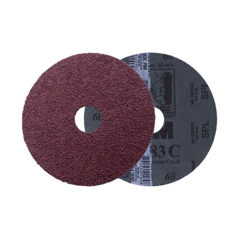 Disco Lixa Desbaste 283C 3M 115Mm Grão 60 - 1 Un
