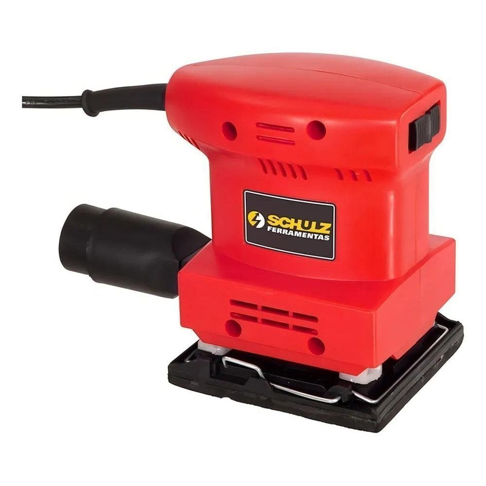 2X Lixadeira Orbital Schulz 929.0045-0 Vermelha