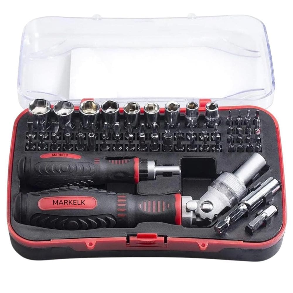 Conjunto De Chaves De Fenda 61 Em 1 Com Estojo -3458