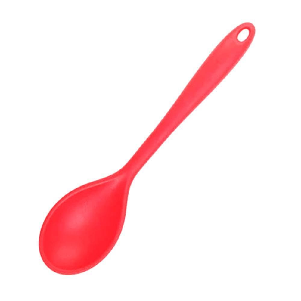 Colher Em Silicone 27Cm Antiaderente Para Cozinha Reforçada
