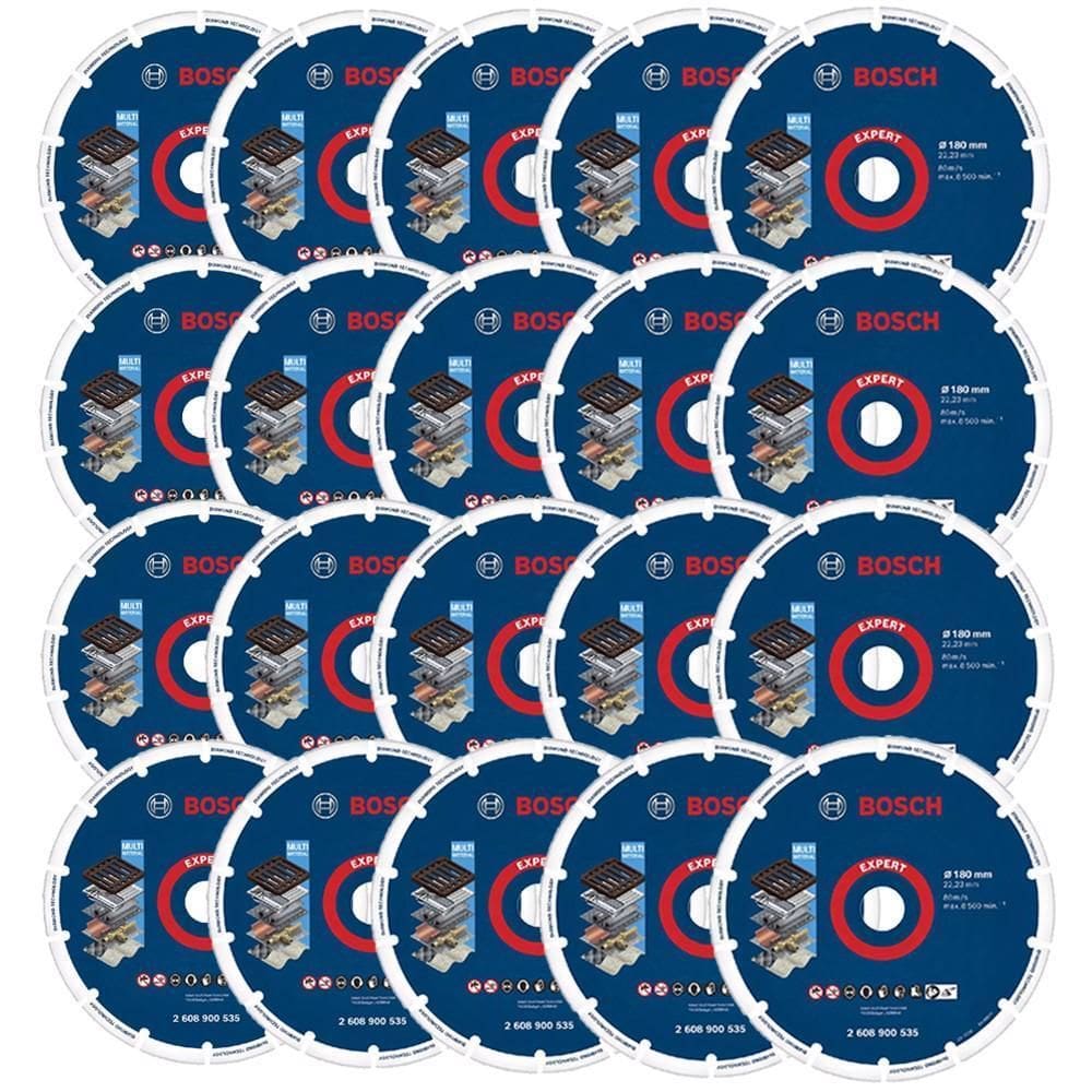 Disco De Corte Diamantado Expert 180Mm Com 20 Unidades Bosch