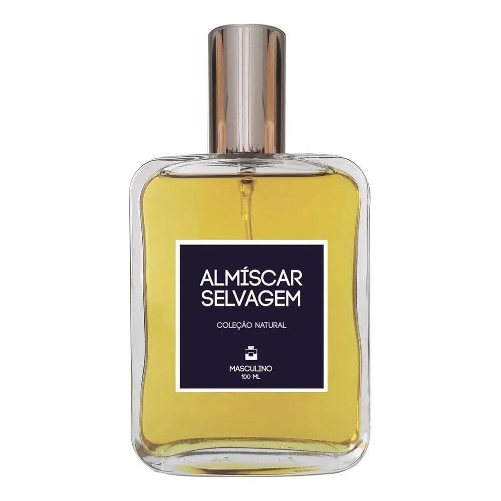 Perfume Almíscar Selvagem 100Ml Masculino + Mni Perfume 10Ml