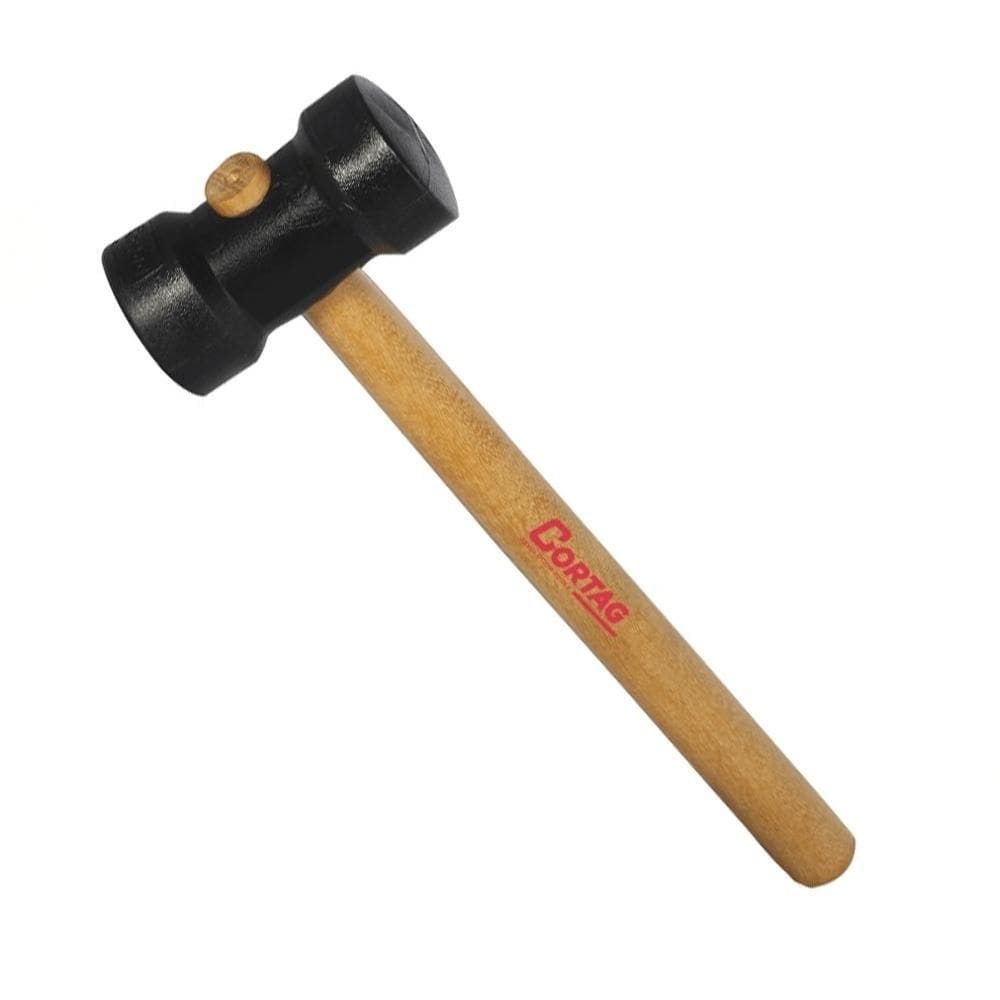 Martelo De Borracha Preto 40Mm Cortag 61274 - Assentamento