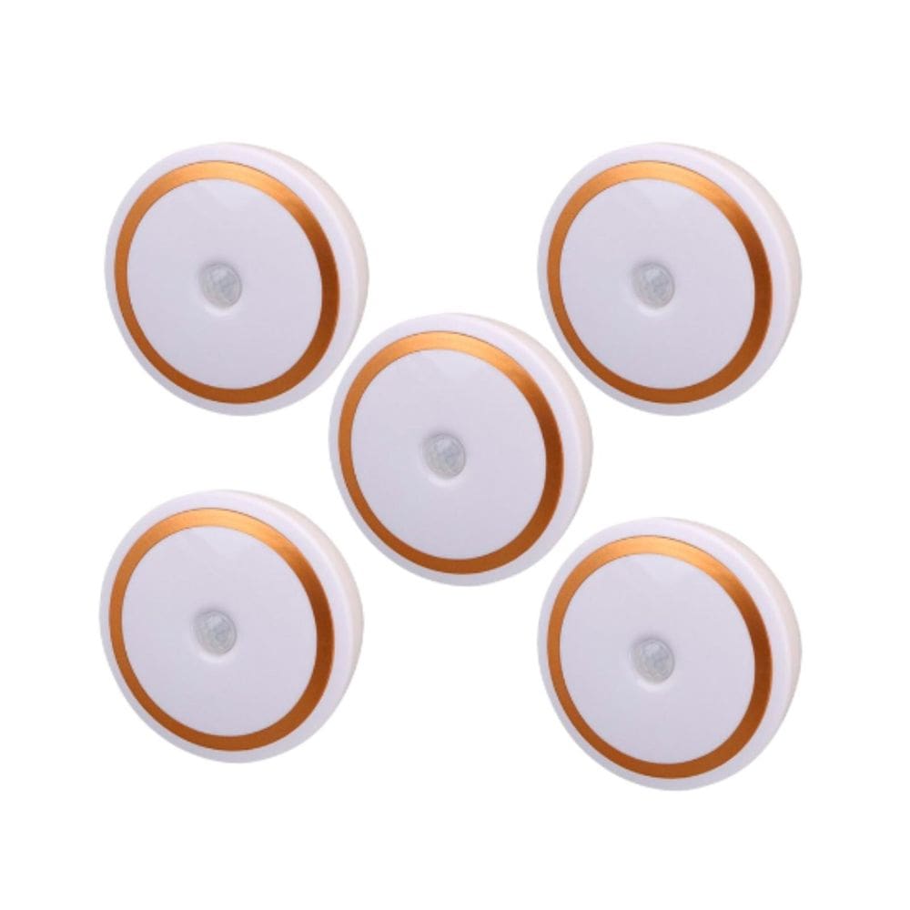 Conjunto Lâmpada De Indução À Pilha - 5 Peças