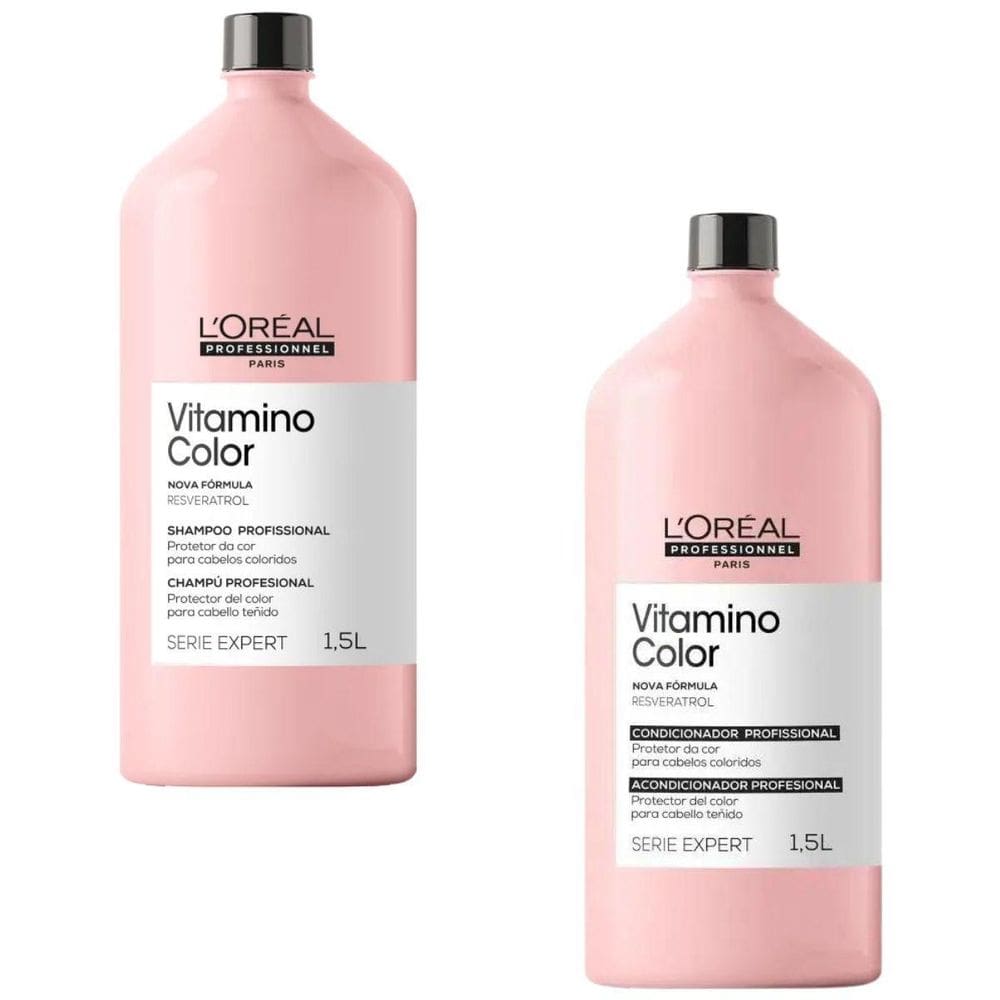 Kit Shampoo E Condicionador Loreal Vitamino