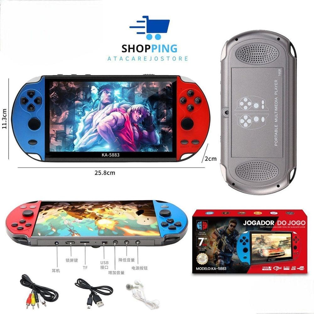 Controle De Mão Jogador Do Jogador Portatil 7.0 Polegadas