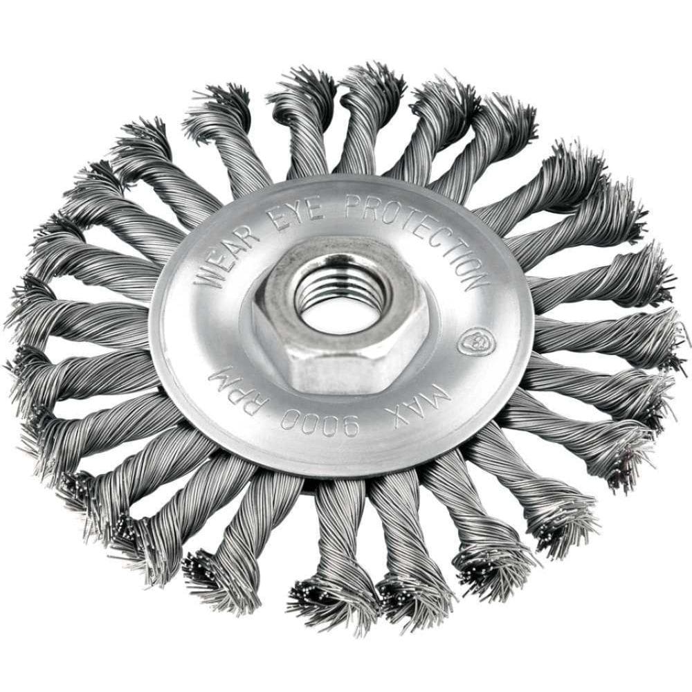 Escova Circular Torcida 4X1/2 Rosca M14 12500Rpm Vonder