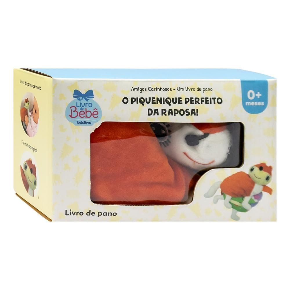 Amigos Carinhosos - Um Livro de Pano: O Piquenique Perfeito da Raposa