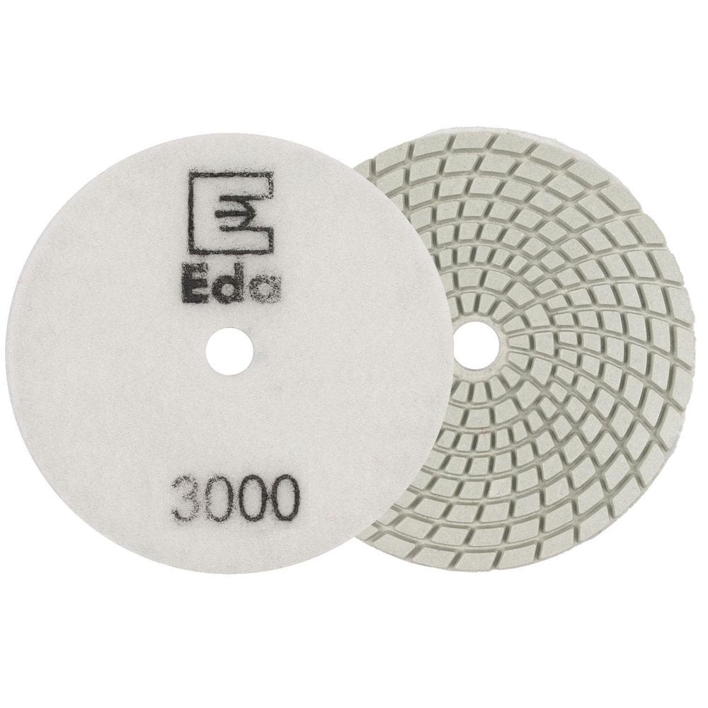 Disco Diamantado 100Mm Brilho D Água Grão 3.000 Acabamento