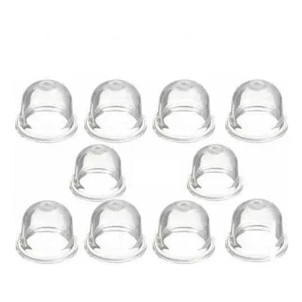 2X Kit 10Uni Injetor Bulbo De Gasolina Prime Roçadeira Gasol