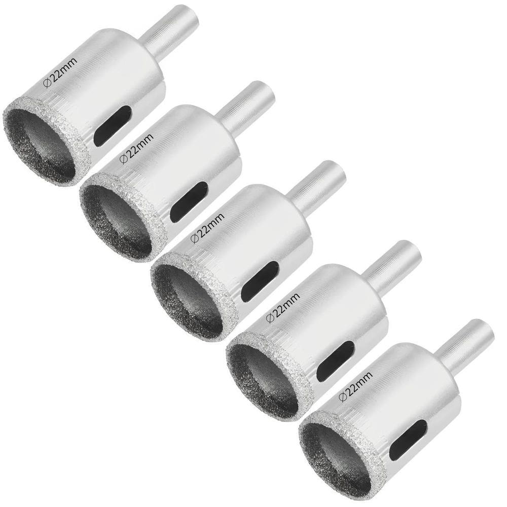 Serra Copo Diamantada 22Mm Porcelanato Vidro Mármore 05 Un