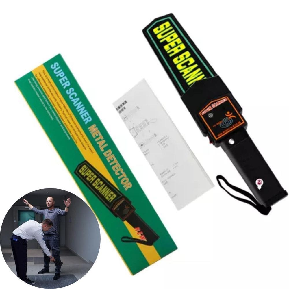 Detector De Metal Compacto Para Uso Em Garagem