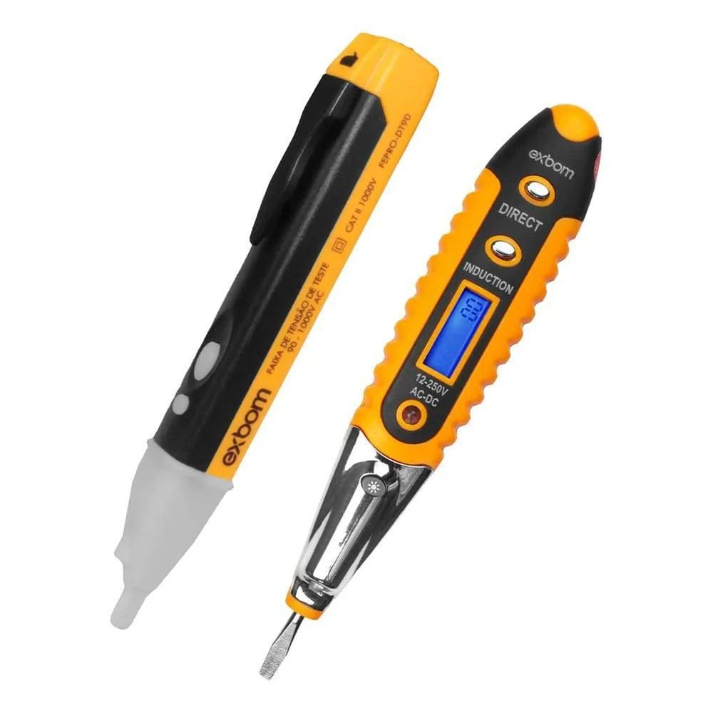 2X Chaves De Testes De Corrente E Tensão Elétrica Profission