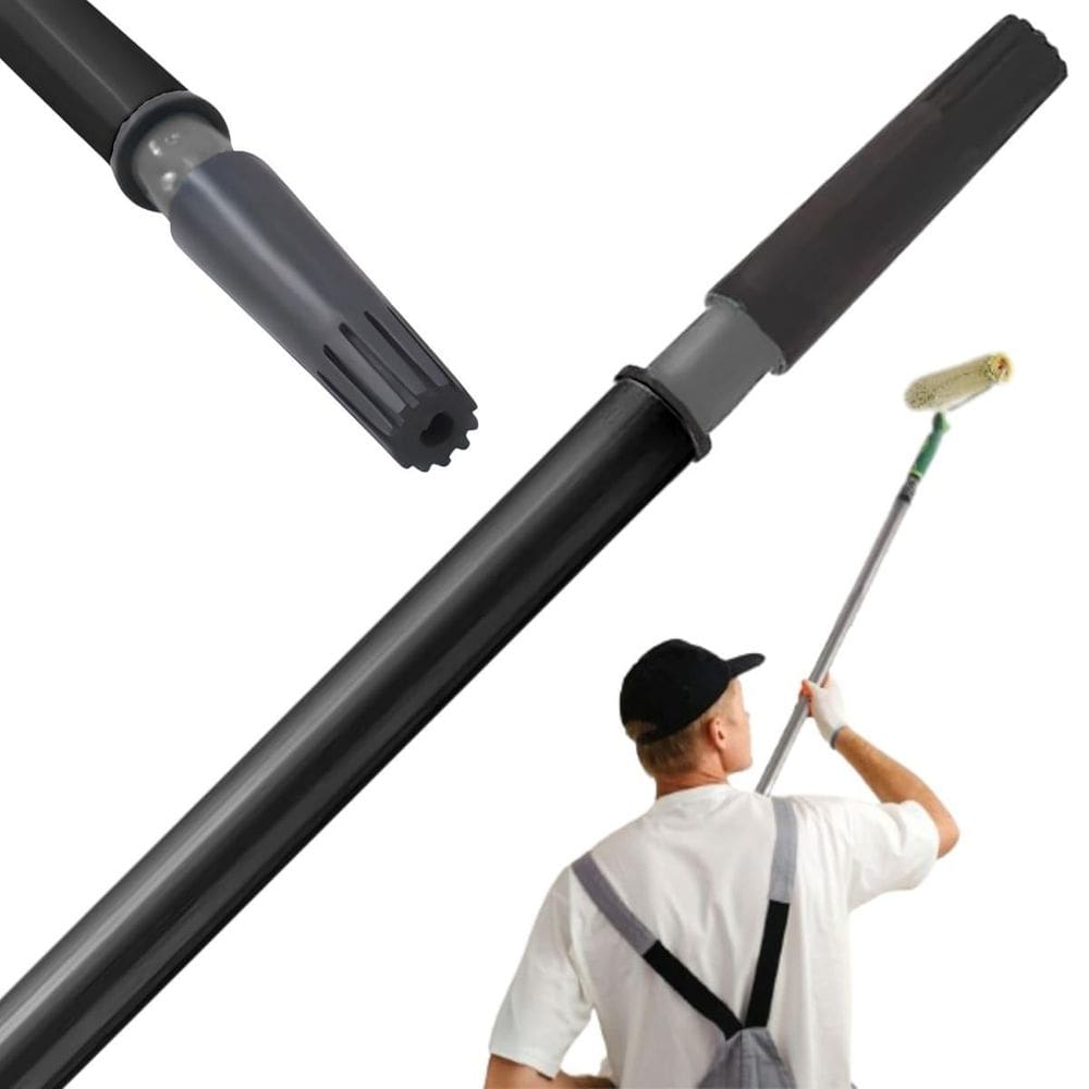 Cabo Prolongador Telescópico 1,28M Para Rolo De Pintura
