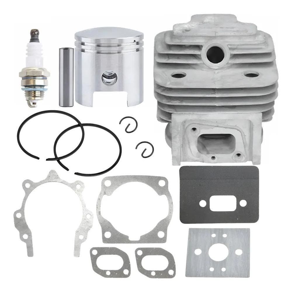 2X Kit Cilindro Pistão Roçadeira Gasolina 63Cc 44Mm Nakasaki