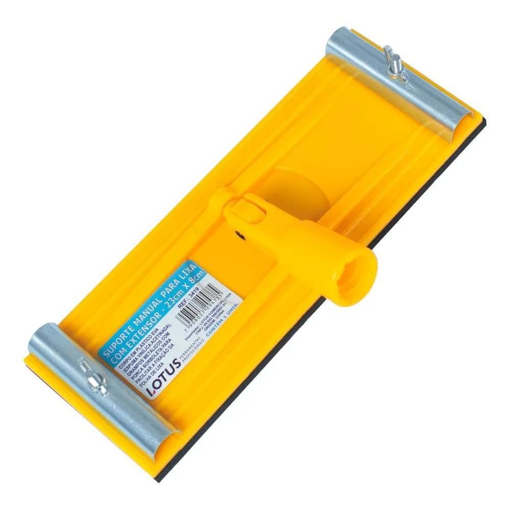 2X Suporte Lixa Lixadeiras Paredes Manual C/Suporte De Cabo