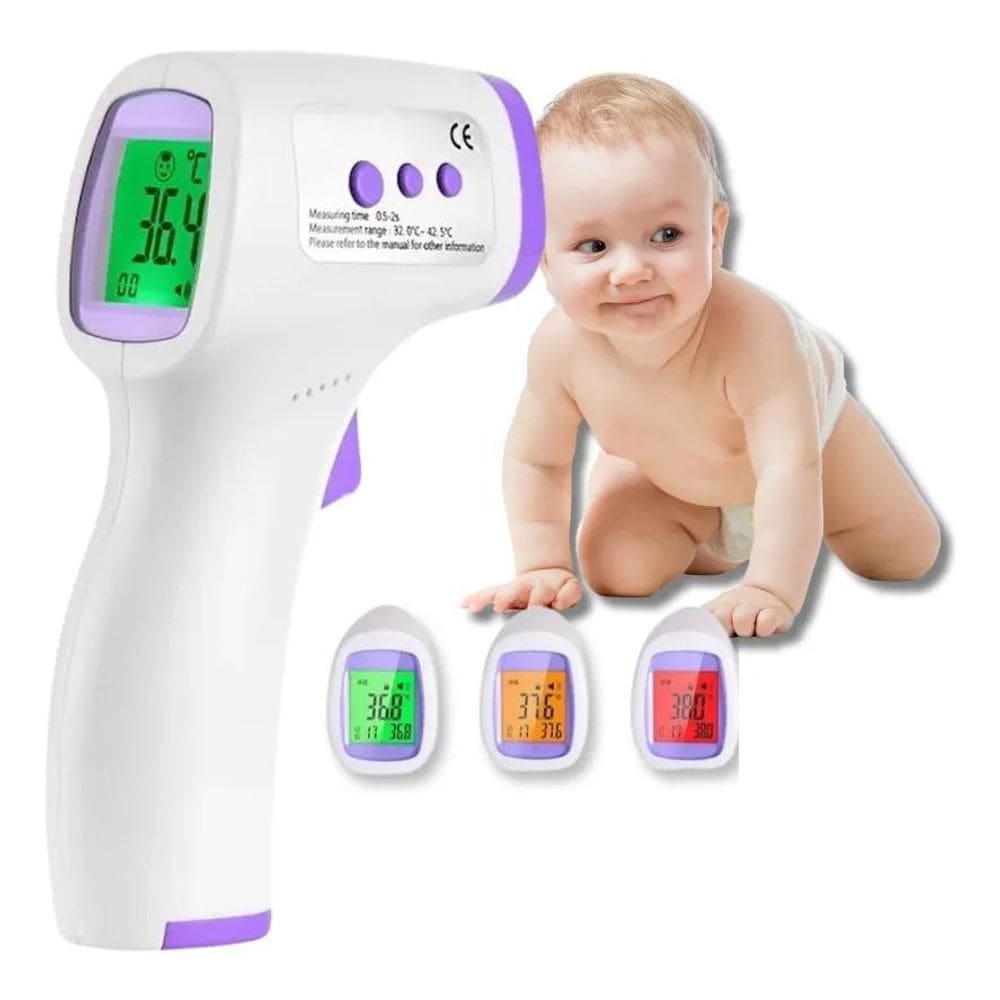 2X Termômetro Laser Medidor Temperatura Digital Distância Hg