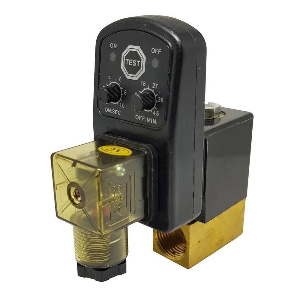 2X Purgador Automático Para Compressor De Ar 1/2 Fase Elétri