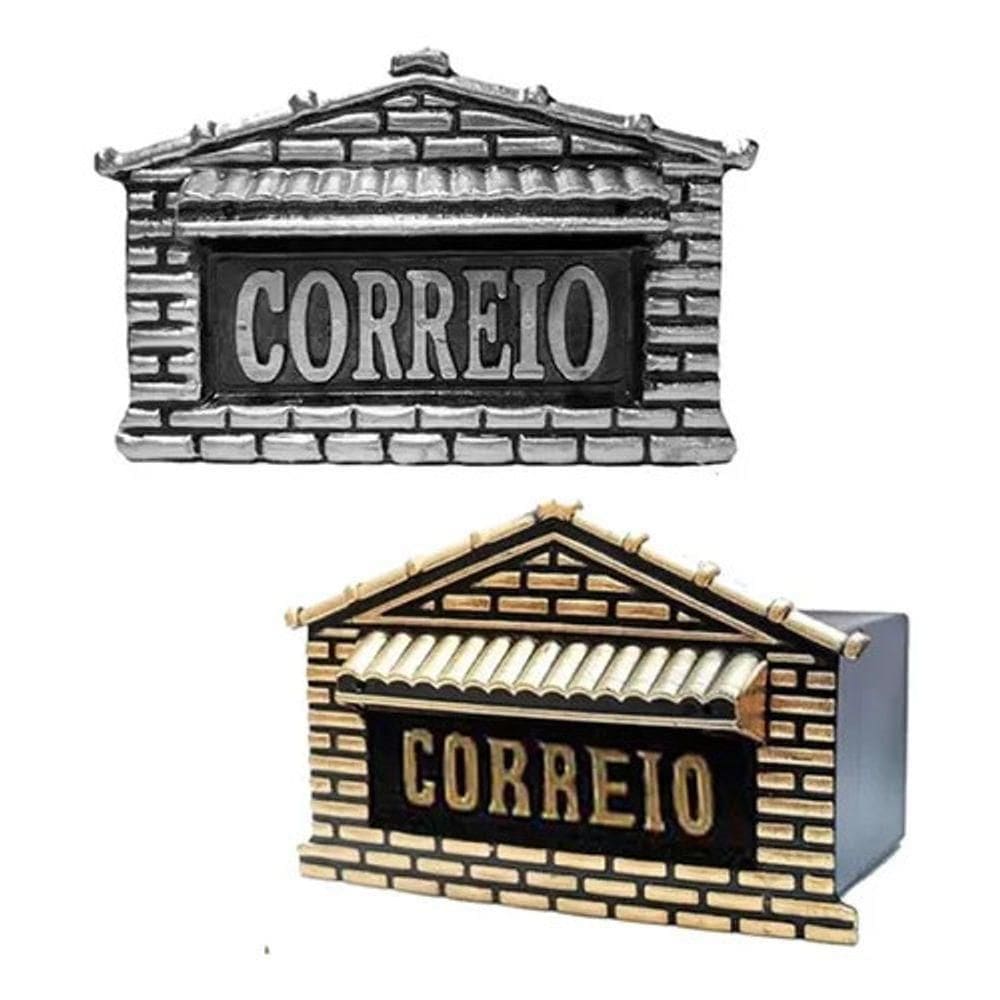 Caixa De Correio E Cartas Para Portão Ou Muros Casinha Frente