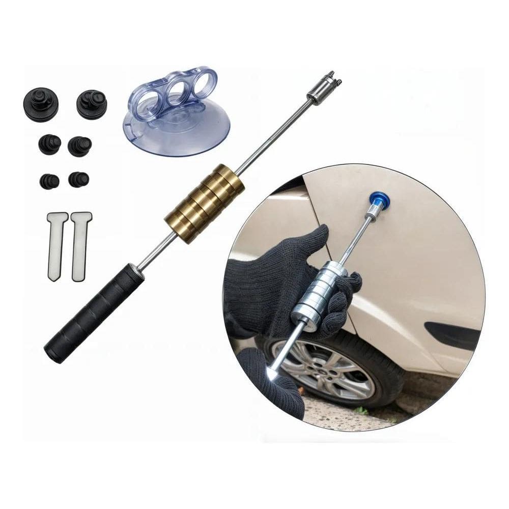 2X Kit Repuxadeira Dinâmica Martelinho Ouro Clz + Pino Rebat