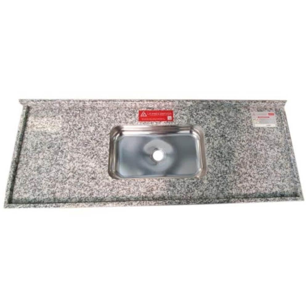 Pia De Granito Cinza Corumba 1,20 Metro - La Pia De Granito Cinza Corumba 1,20 Metro - Lg