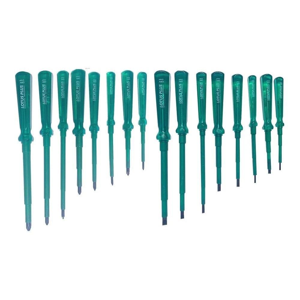 2X Kit De Chaves Fenda E Philips Isolada Imantada 16 Peças