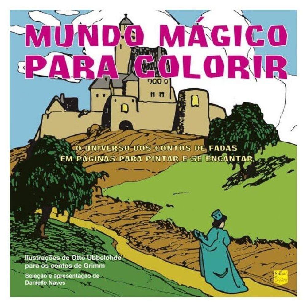 Mundo Mágico Para Colorir