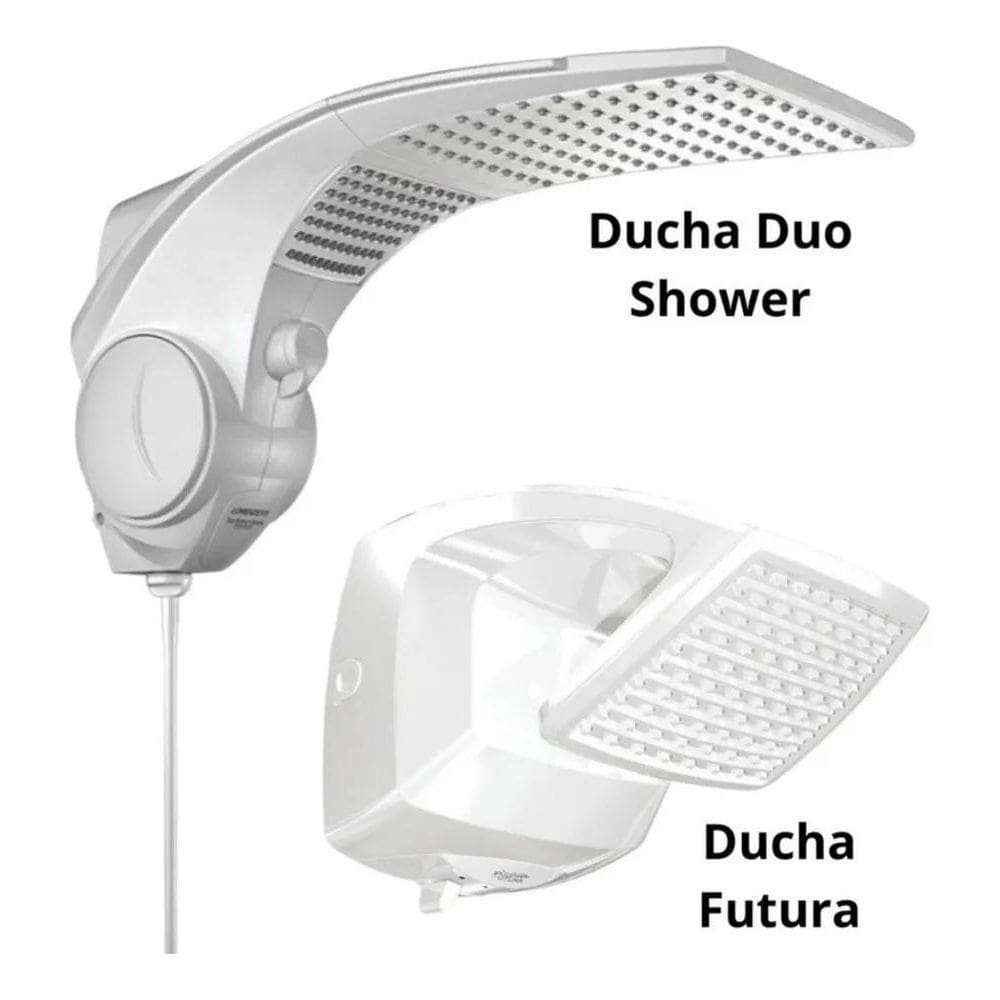 2X Resistencia Para Lorenzetti Ducha Futura Eletrônica 220V