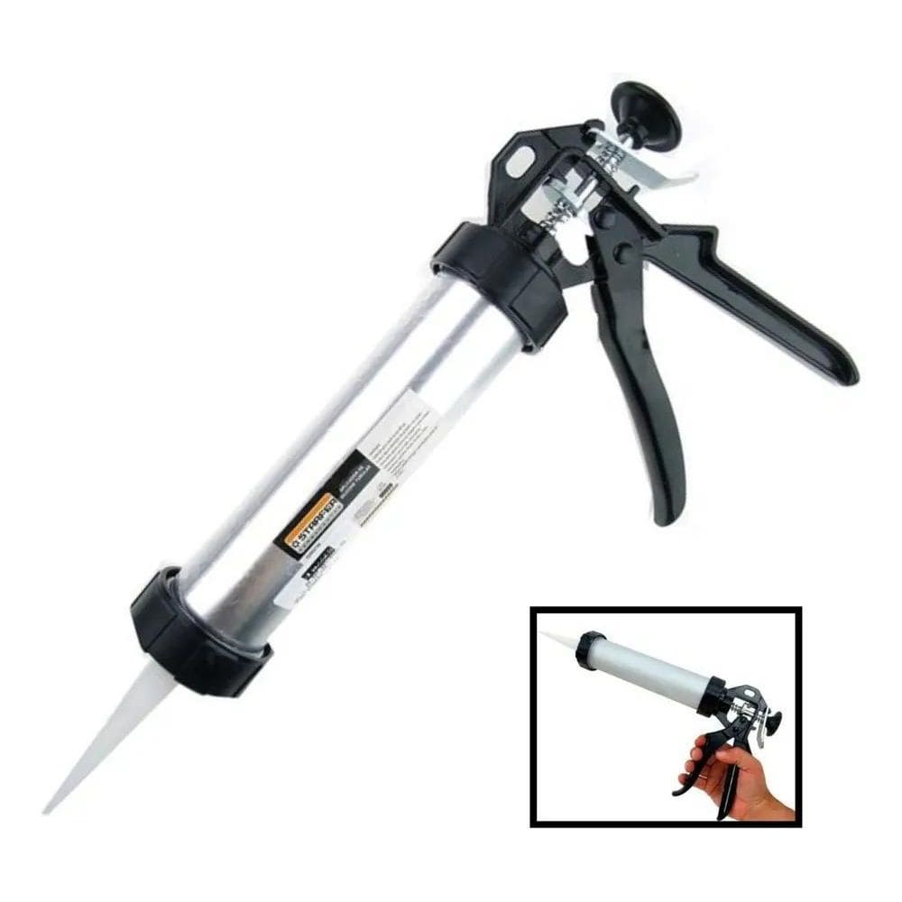 2X Aplicador De Silicone Pistola Fechada Cola T