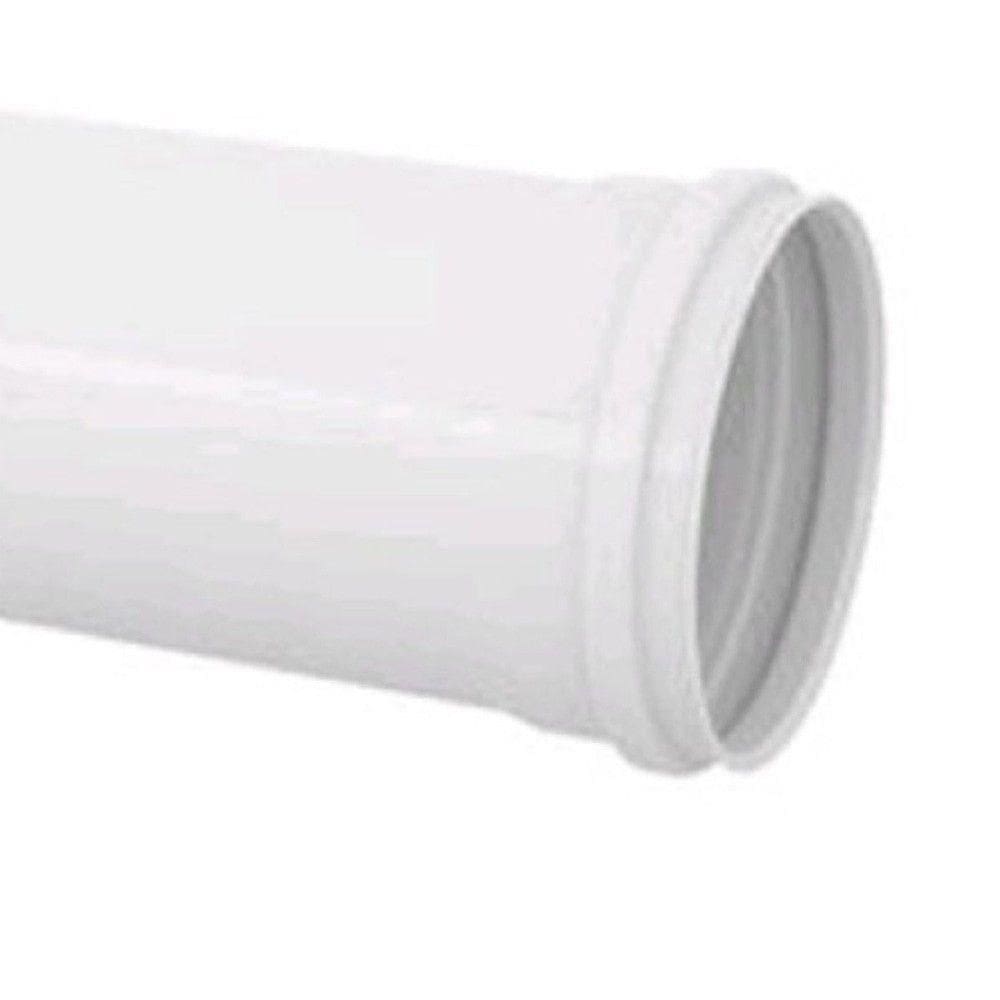 Tubo Esgoto Branco - 100mm