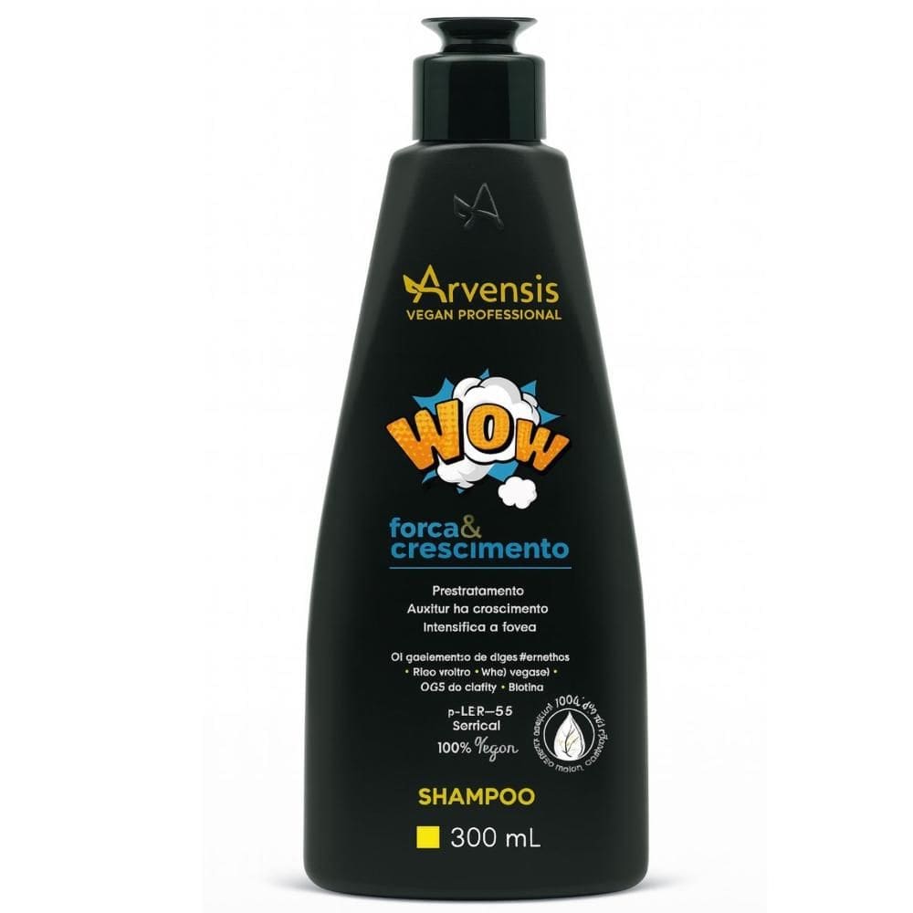 Shampoo Arvensis WOW Força & Crescimento 300ml