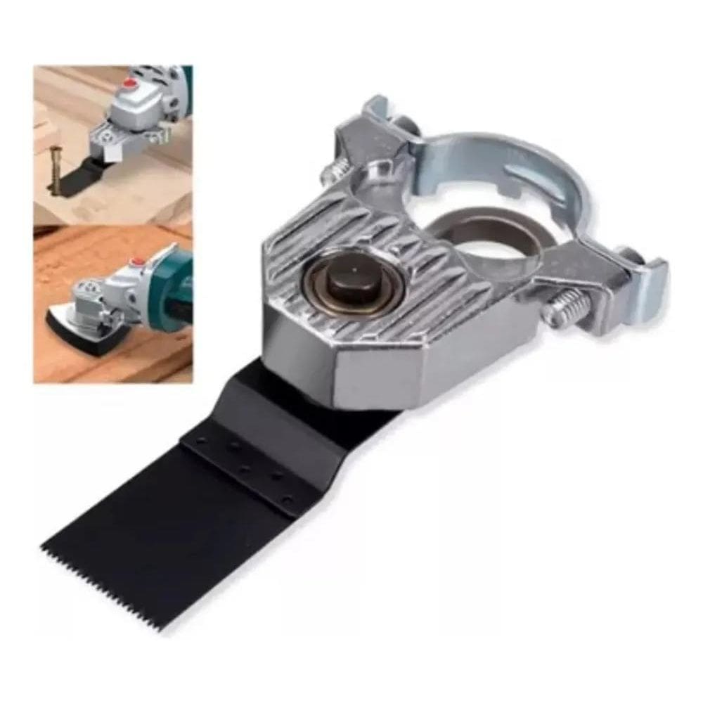 2X Kit Adaptador Serra Oscilante Lixadeira/Esmerilhadeira