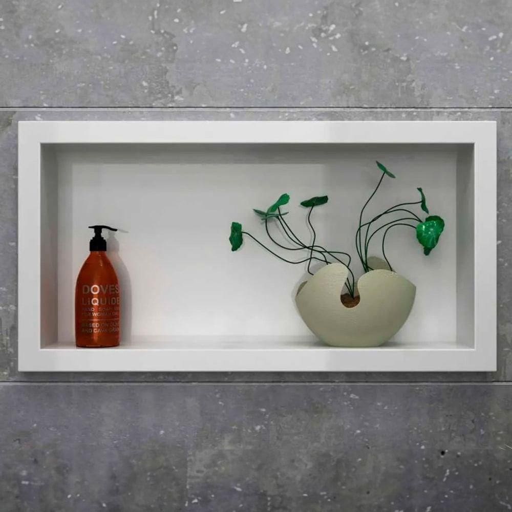 Nicho Para Banheiro Bosi 63x10x33 - Branco