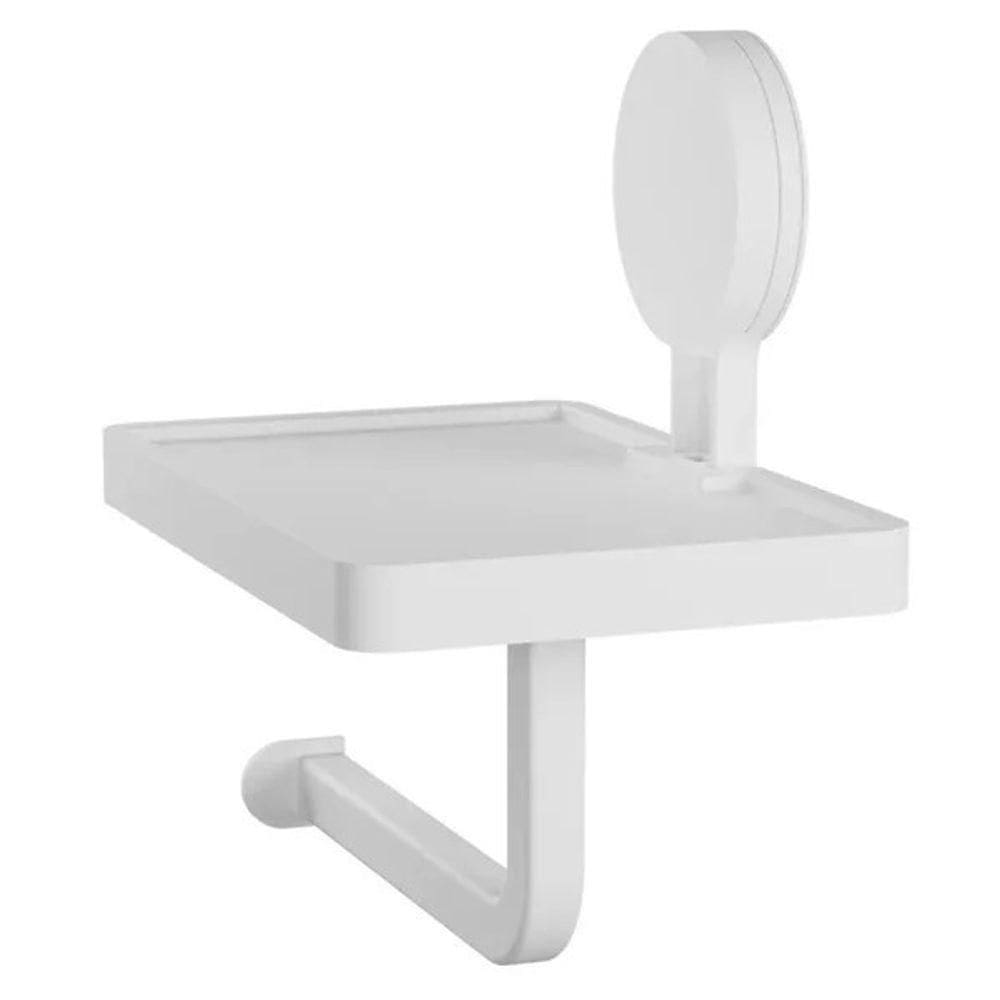 Papeleira C- Suporte Adesiva Astra Bco