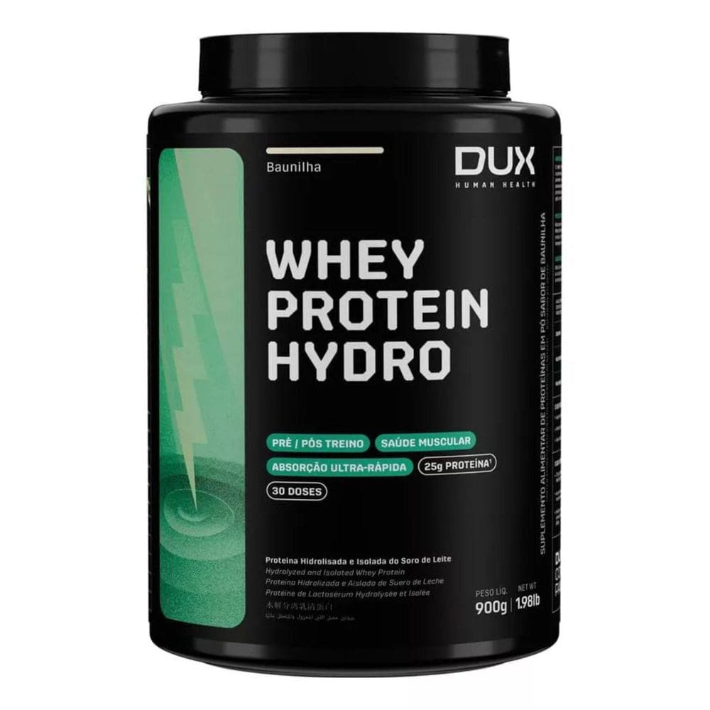 Whey Protein Dux Hydro Baunilha 900G