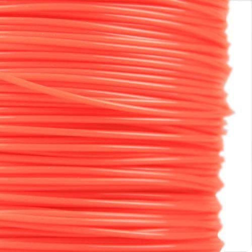 Rolo Bobina Fio Nylon 2.4mm Redondo Cor Vermelha Supreme