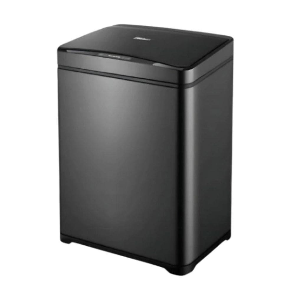 Lixeira Retangular Preta 40L Sensor De Prox Global Mix