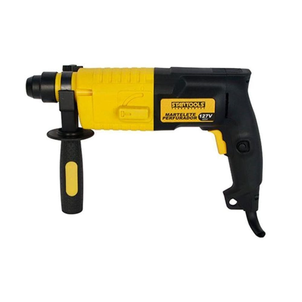 Martelete 127V Perfurador 600W Empunhadura Auxiliar 850 Rpm