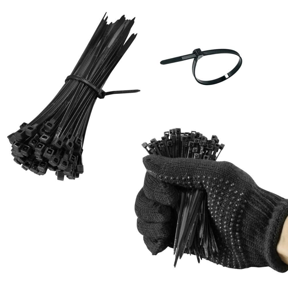 Abraçadeira Nylon Proteção Uv 2.5X150Mm 100 Unidades Preta