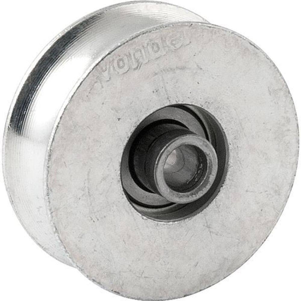 Roldana Para Portão 2 Tipo U Aço Zincado R.Bucha Vonder