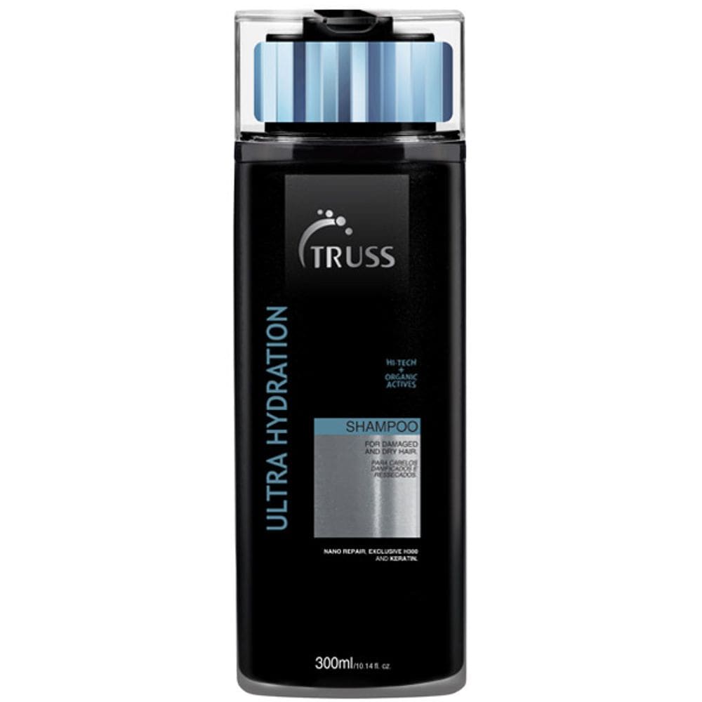 Shampoo Truss Ultra Hydration 300Ml Restaura Cabelos Danif