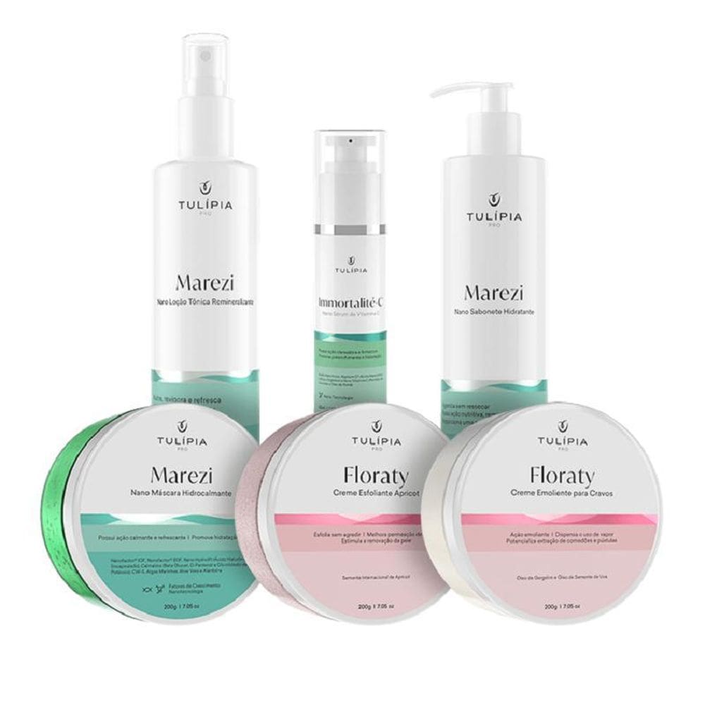 Kit Esteticista Limpeza De Pele Iniciante - Tulipia