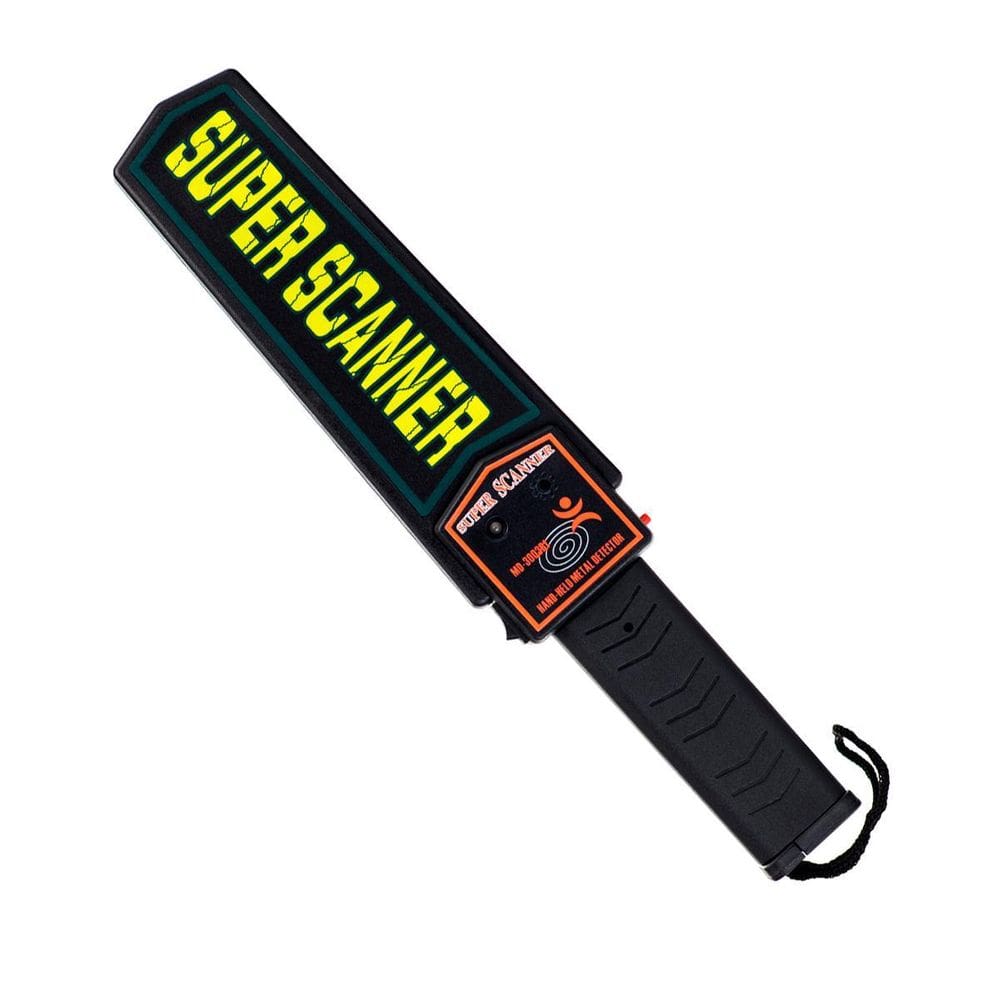 Detector De Metais Segurança Manual Portátil Com Bateria Cnf