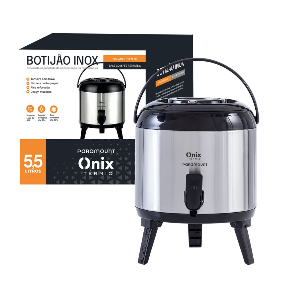 Botijão Inox 5,5L 1257 Paramount