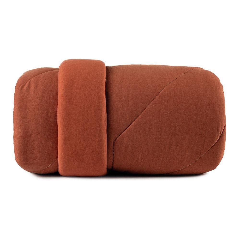 Edredom Solteiro Altenburg Malha Fio Penteado Laranja Autumn